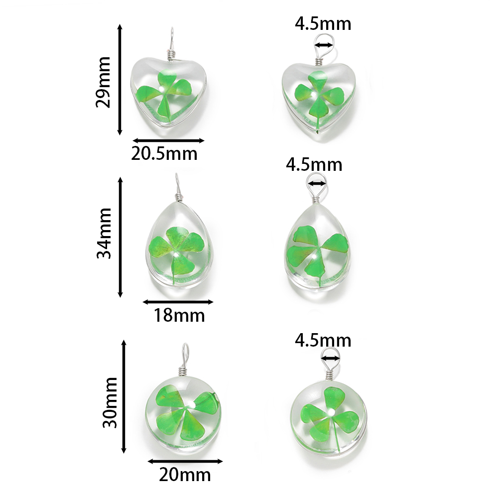5 pçs verde sorte trevo de qua - Red Clover Flower avaliação e preço