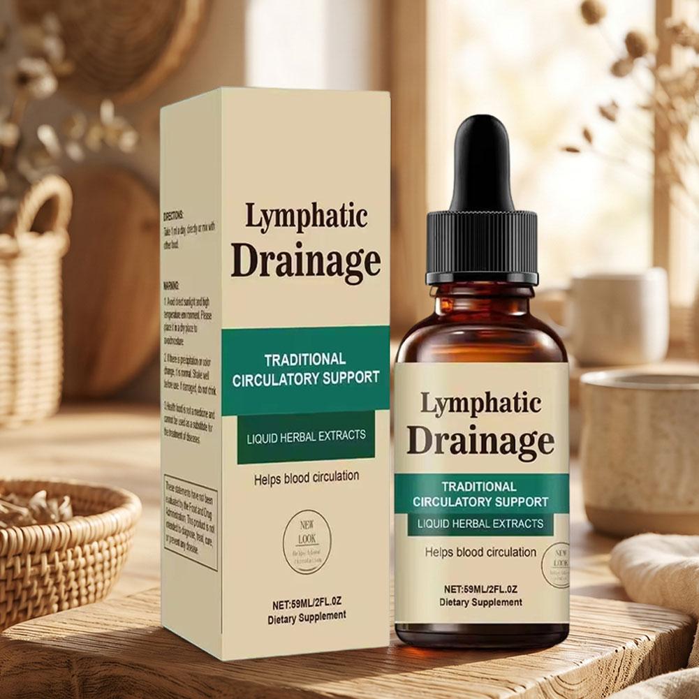 Gotas Linfáticas Naturais à Ba - Herbal Wellness Supplement avaliação e preço