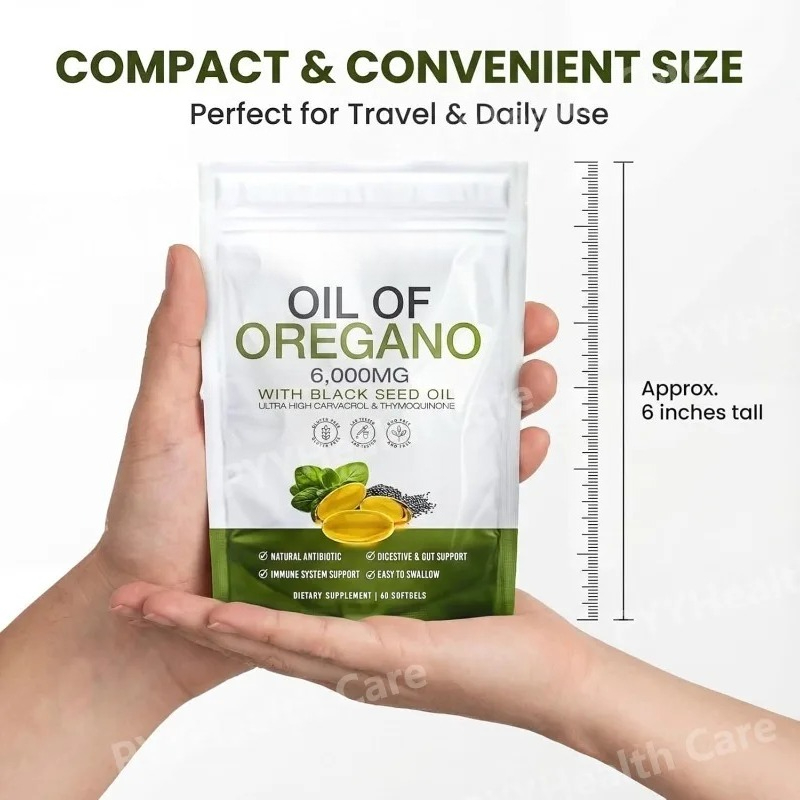 Óleo de Orégano com Óleo de Se - Herbal Wellness Supplement avaliação e preço