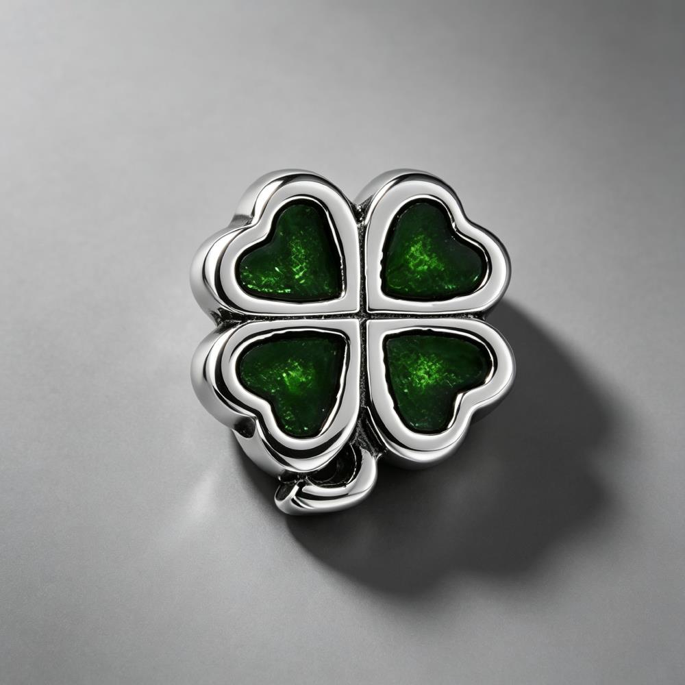 NOVO Pingente de Trevo de Quat - Red Clover Flower avaliação e preço