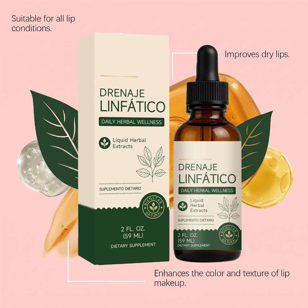 59ml Gotas de Drenagem Linfáti - Herbal Wellness Supplement avaliação e preço
