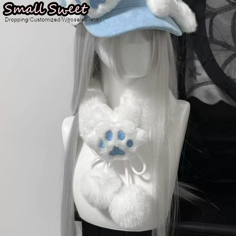 Cachecol Fofo com Decoração de - Cat Claw Bark avaliação e preço