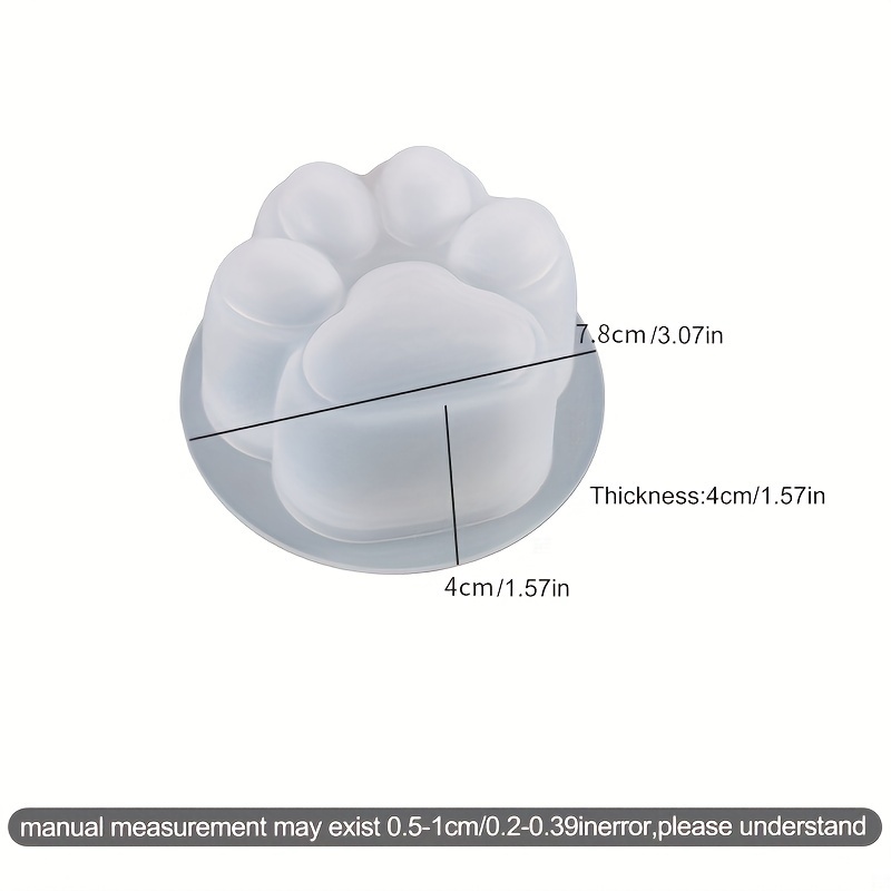 1 grande molde de silicone de  - Cat Claw Bark avaliação e preço